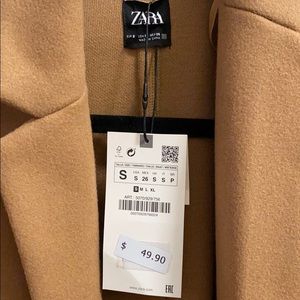 Zara classic coat! NEW size S